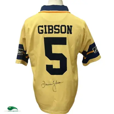 1997 Leeds Rhinos Gibson Player Issue Rugby League Shirt Large