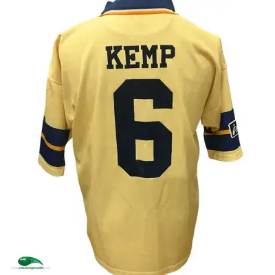 1997 Leeds Rhinos Kemp Match Worn Rugby League Shirt XL