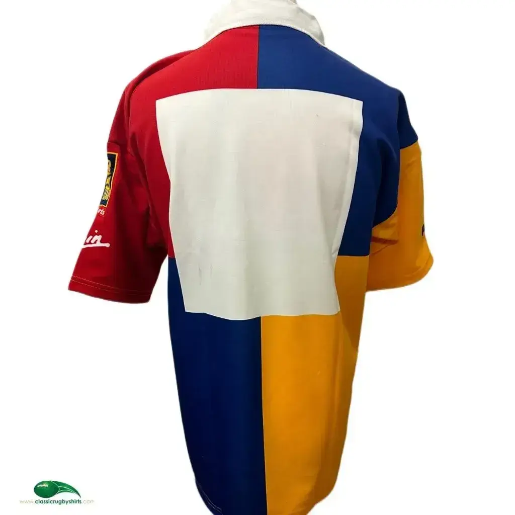 Maillot Rugby Vintage EMS BRON XV N°4 - Force XV - Années 90 - Taille XXL