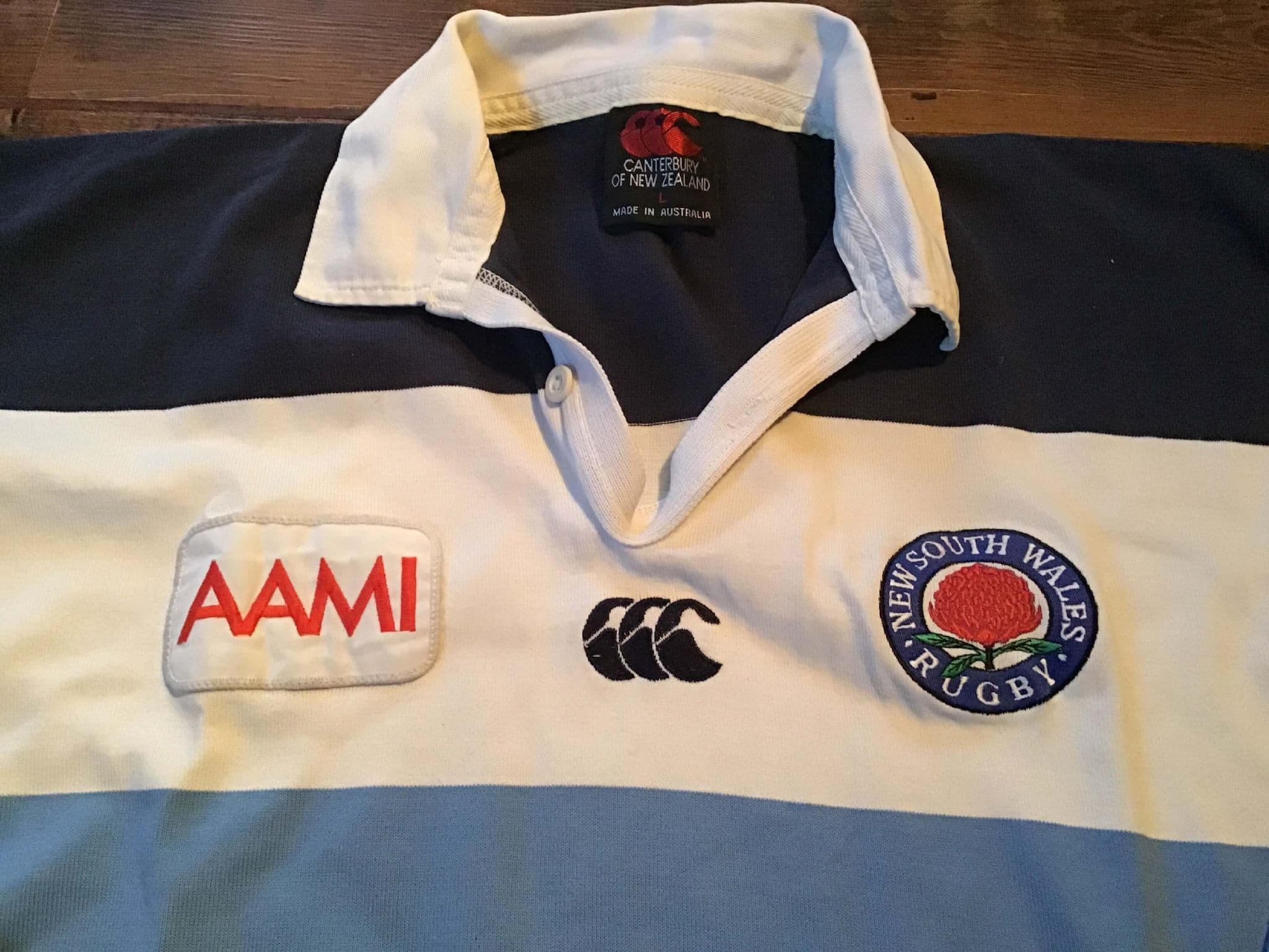NOUVELLE-GALLES DU SUD Waratahs Super Rugby Shirt 2014 Canterbury XL