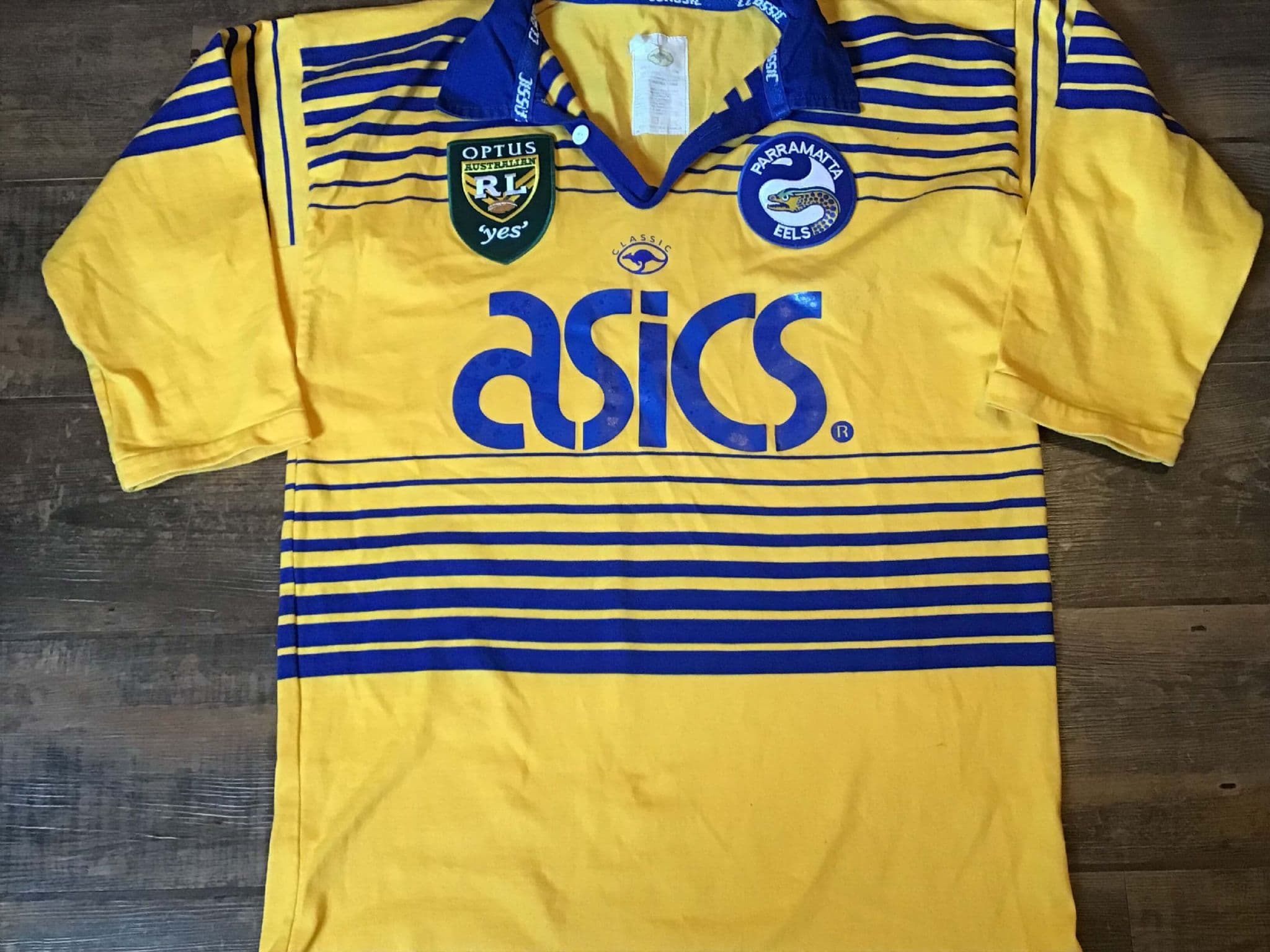 Classic Rugby Shirts 1997 Parramatta Eels Vintage Old Jerseys