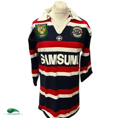 1997 Sydney City Roosters 90 Seasons Foundation Rugby League Shirt XL