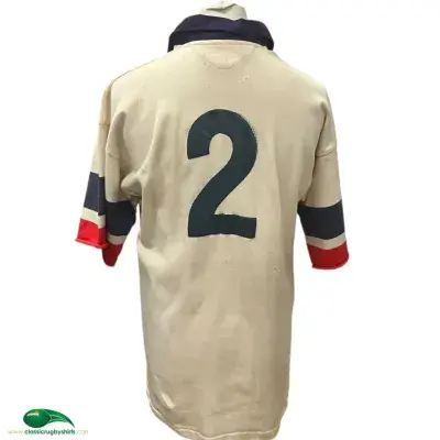 1997 Wales No 2 Match Worn Williams  v Tonga Rugby Union Shirt