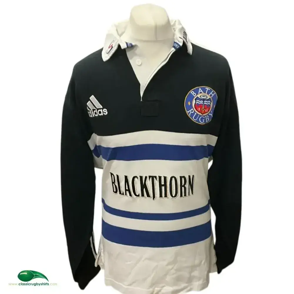 1998/99 Bath Rugby Shirt | Old Official Adidas Jersey - Classic Rugby ...