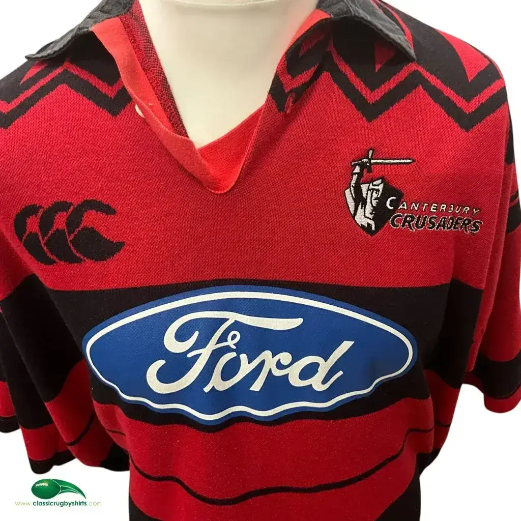 1998/99 Canterbury Crusaders Temex Classic Rugby Shirts Vintage