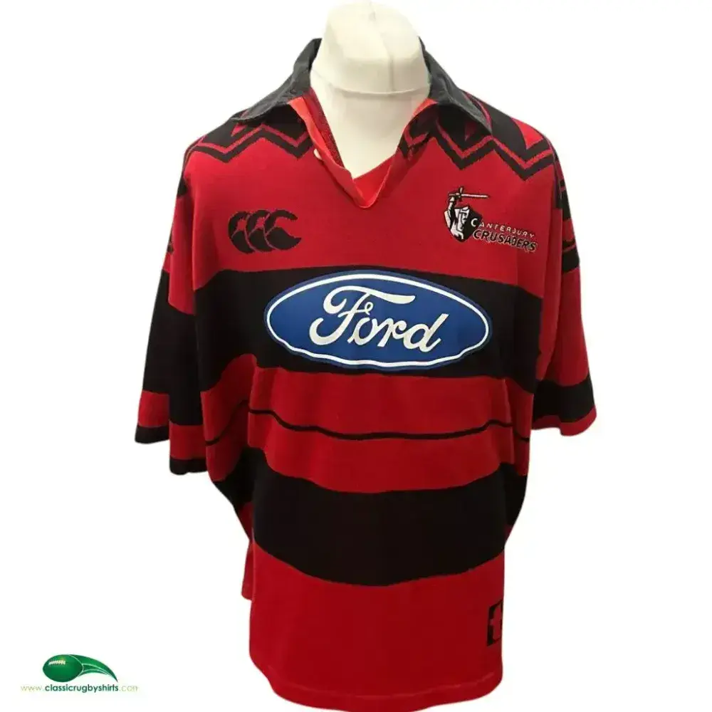 1998/99 Canterbury Crusaders Temex Classic Rugby Shirts | Vintage 
