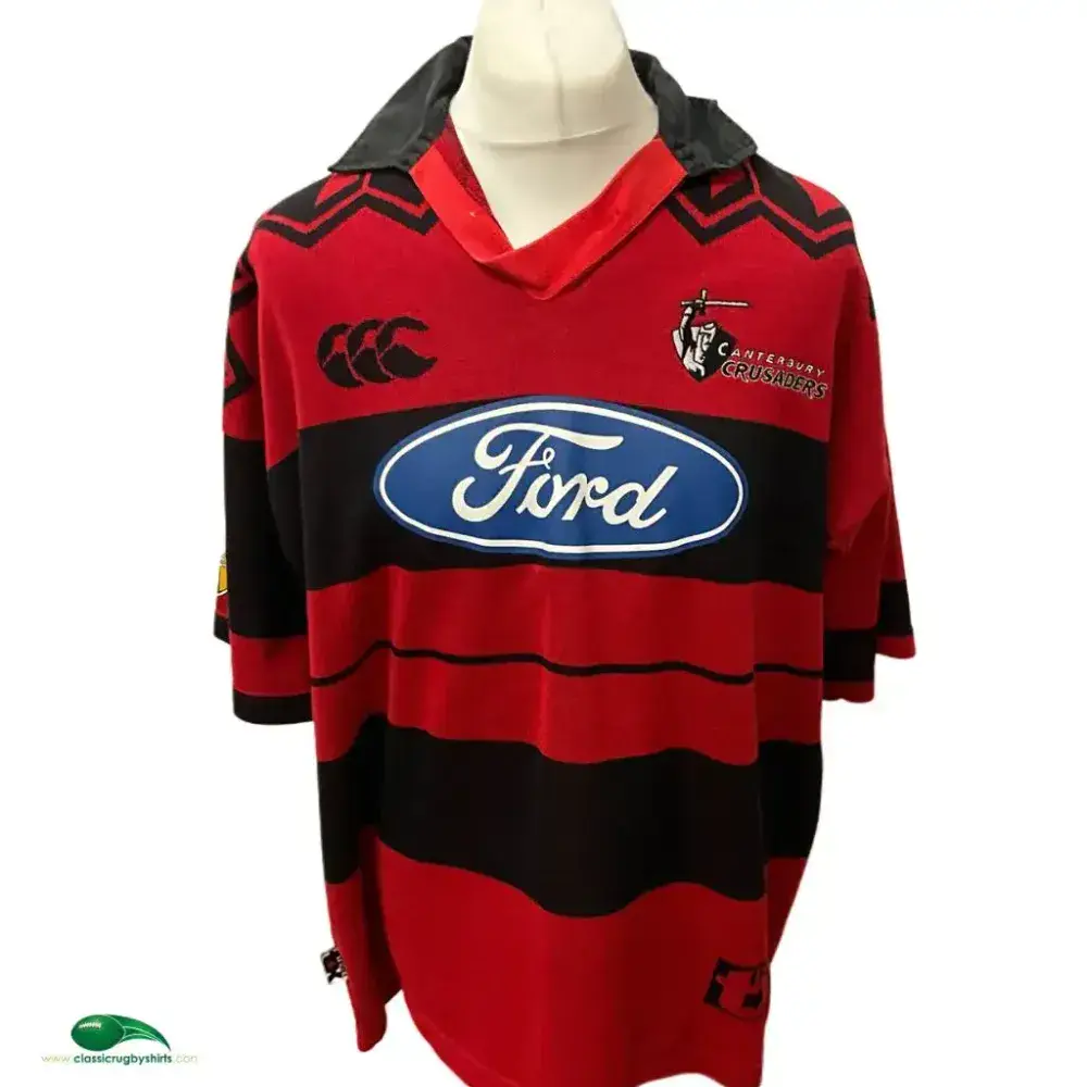 Temex Rugby Shirts 1998 Vintage Old Jerseys Canterbury Crusaders