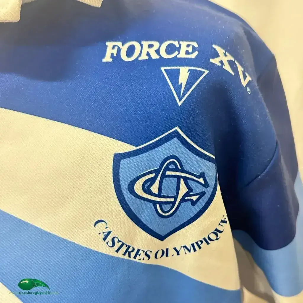 Maillot rugby CASTRES OLYMPIQUE 2014 2015 d'occasion : Mixte | Rugby - 17/06/2023