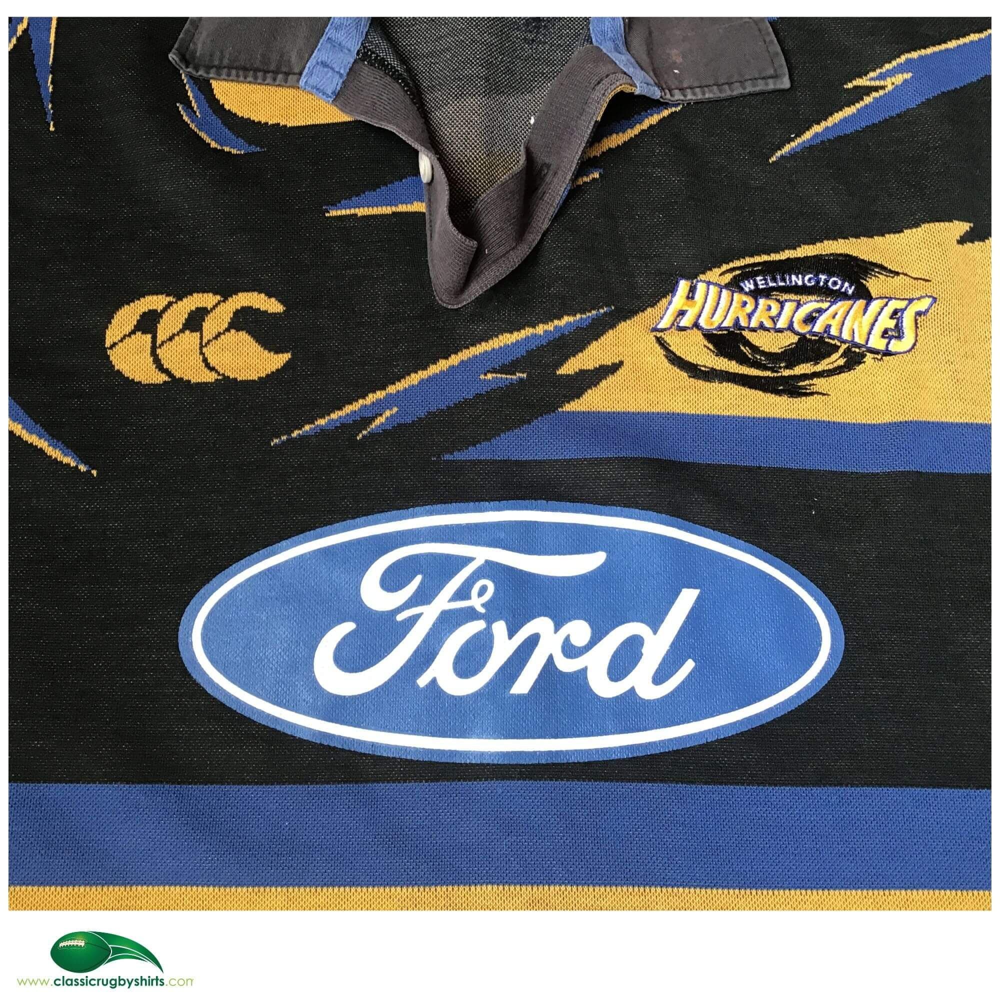 World Rugby Shirts 1998 Hurricanes Classic Vintage Old Jerseys