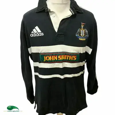 1998 1999 Newcastle Falcons Rugby Shirt Medium