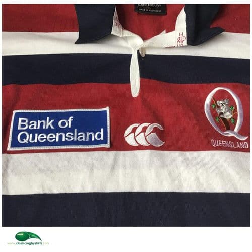 Super Rugby Shirts | 1999 Queensland Reds Classic Vintage Old Jerseys