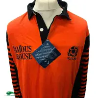 1998/99 Scotland Rugby Shirt | Old Official Cotton Oxford Jersey
