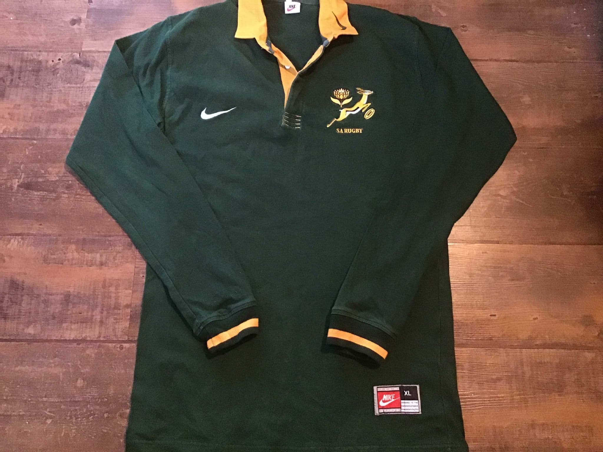 【NIKE】1998 Springboks ラグビー シャツ Old Rugby Shirts | 1998 Springboks Old Vintage Jerseys