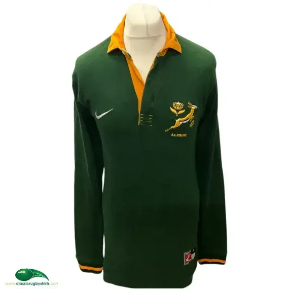 1998/99 Springboks Rugby Shirt | Old Official Nike Jersey