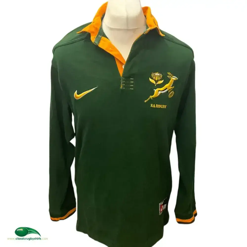 1998/99 South Africa Springboks Shirts - Official Nike Jerseys