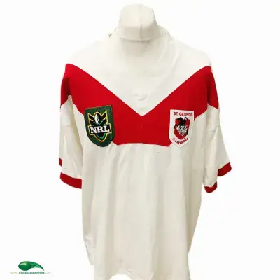 1998 1999 St George Illawarra Dragons Rugby League Shirt XL