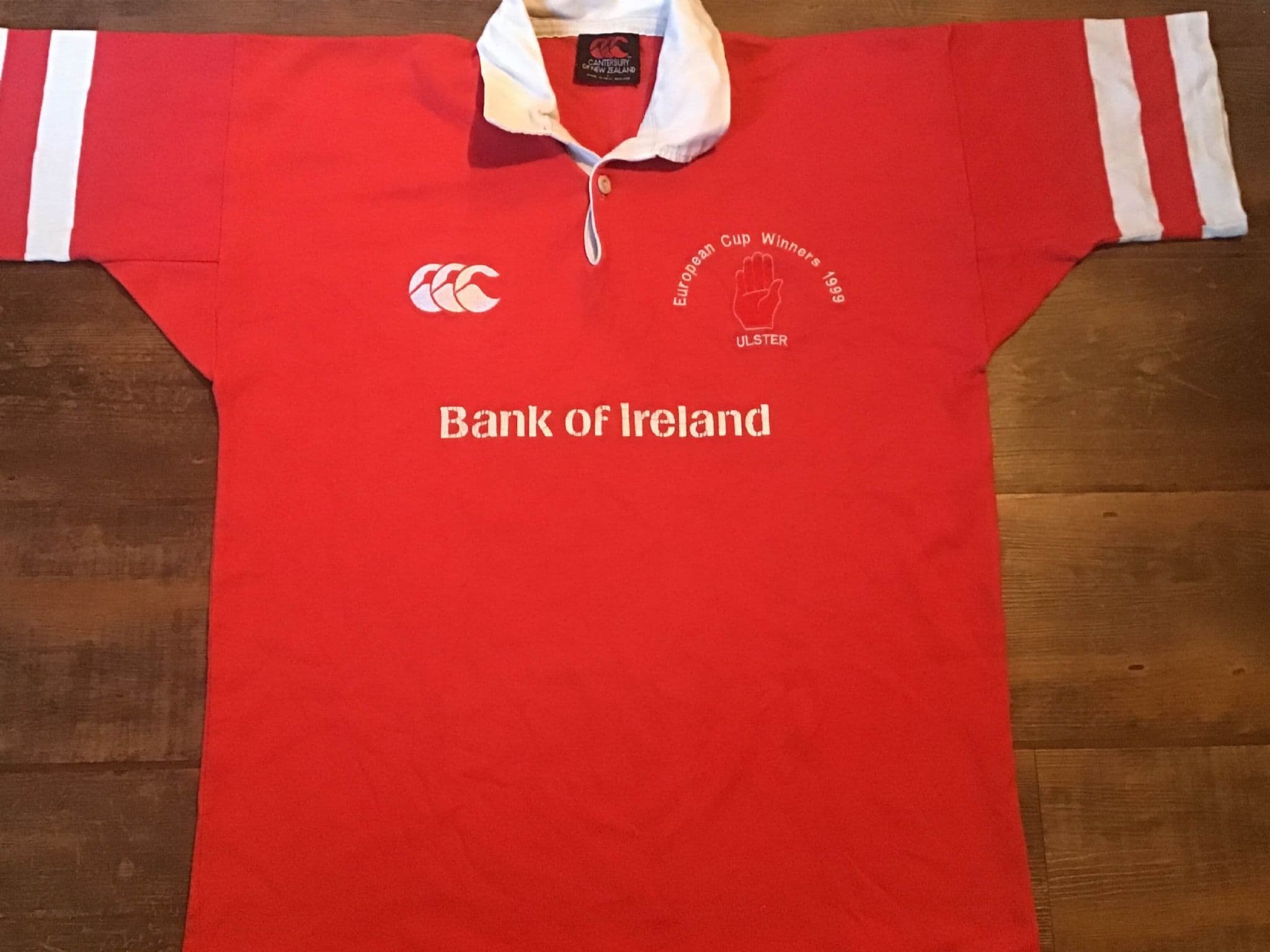Écharpe Rugby Vintage COLOMIERS / ULSTER – Finale Coupe D'Europe Dublin 1999