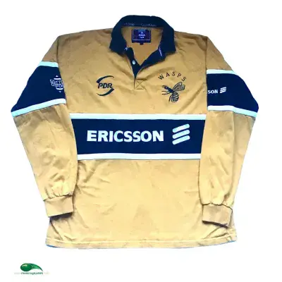 1998 1999 Wasps Rugby Union Shirt Large