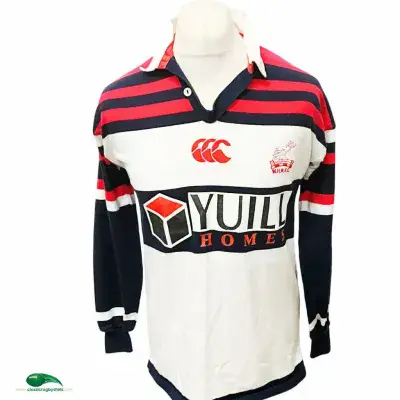 1998 1999 West Hartlepool Rugby Shirt Medium