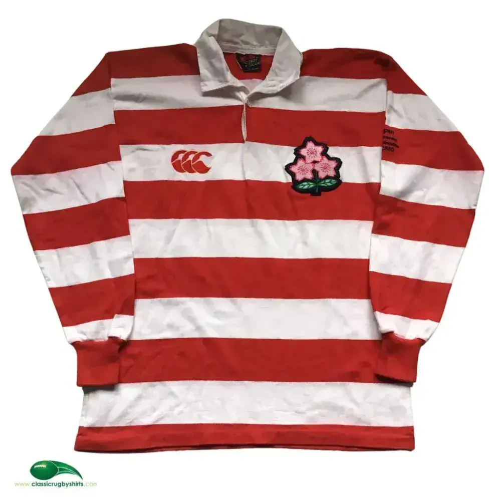 ウェア New japan limited  rugby shirt small World Rugby Shirts | 1998 Japan Vintage Old Jerseys