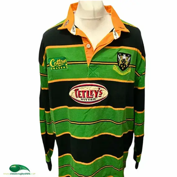 1998/2000 Northampton Rugby Shirt | Vintage Cotton Traders Jersey
