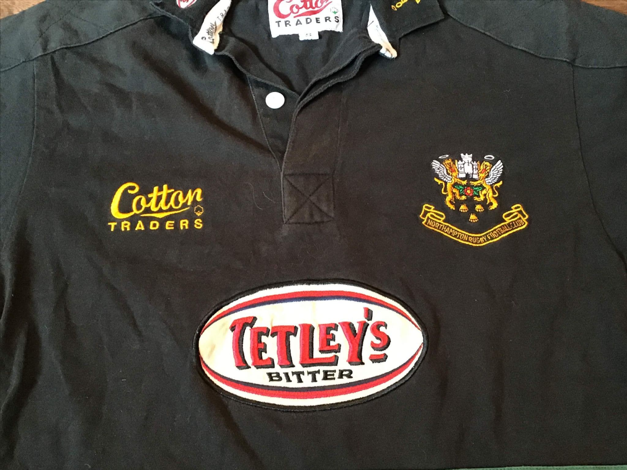 Maillot Northampton Saints 1995 Extérieur - Rugby Union - Taille 2XL - Vintage - Coton