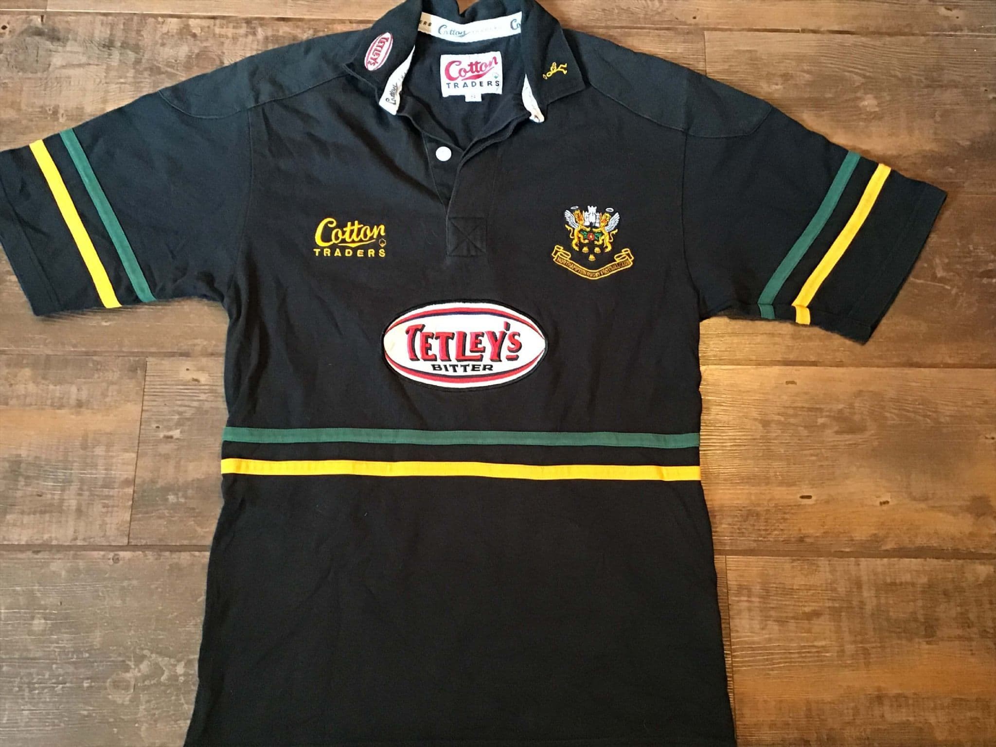 Maillot Northampton Saints 1995 Extérieur - Rugby Union - Taille 2XL - Vintage - Coton