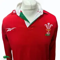 1998/2000 Wales Rugby Shirt | Old Official Reebok Jersey