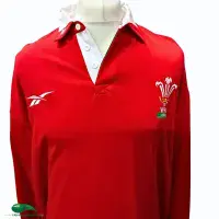1998/2000 Wales Rugby Shirt | Old Official Reebok Jersey