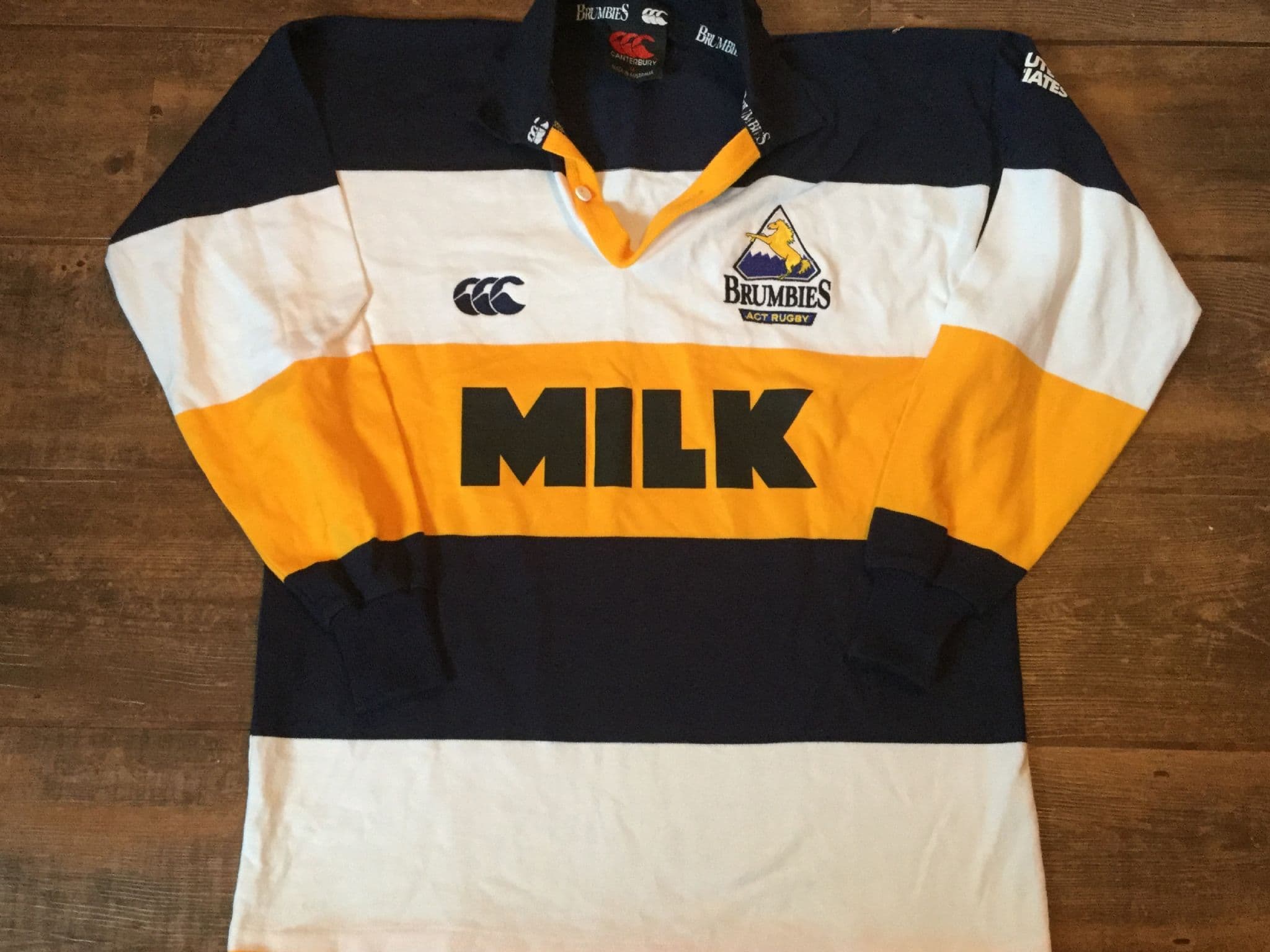 Classic Rugby Shirts | 1998 Brumbies Vintage Old Jerseys