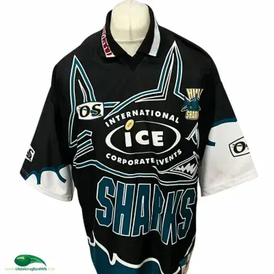 1998 Hull FC Sharks Rugby League Shirt XL
