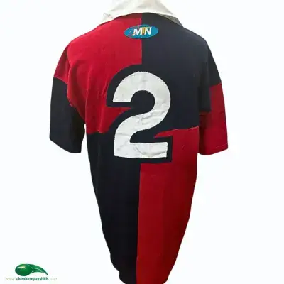 1998 MTN Gauteng Falcons No 2 Match Worn v Wales Rugby Shirt 2XL