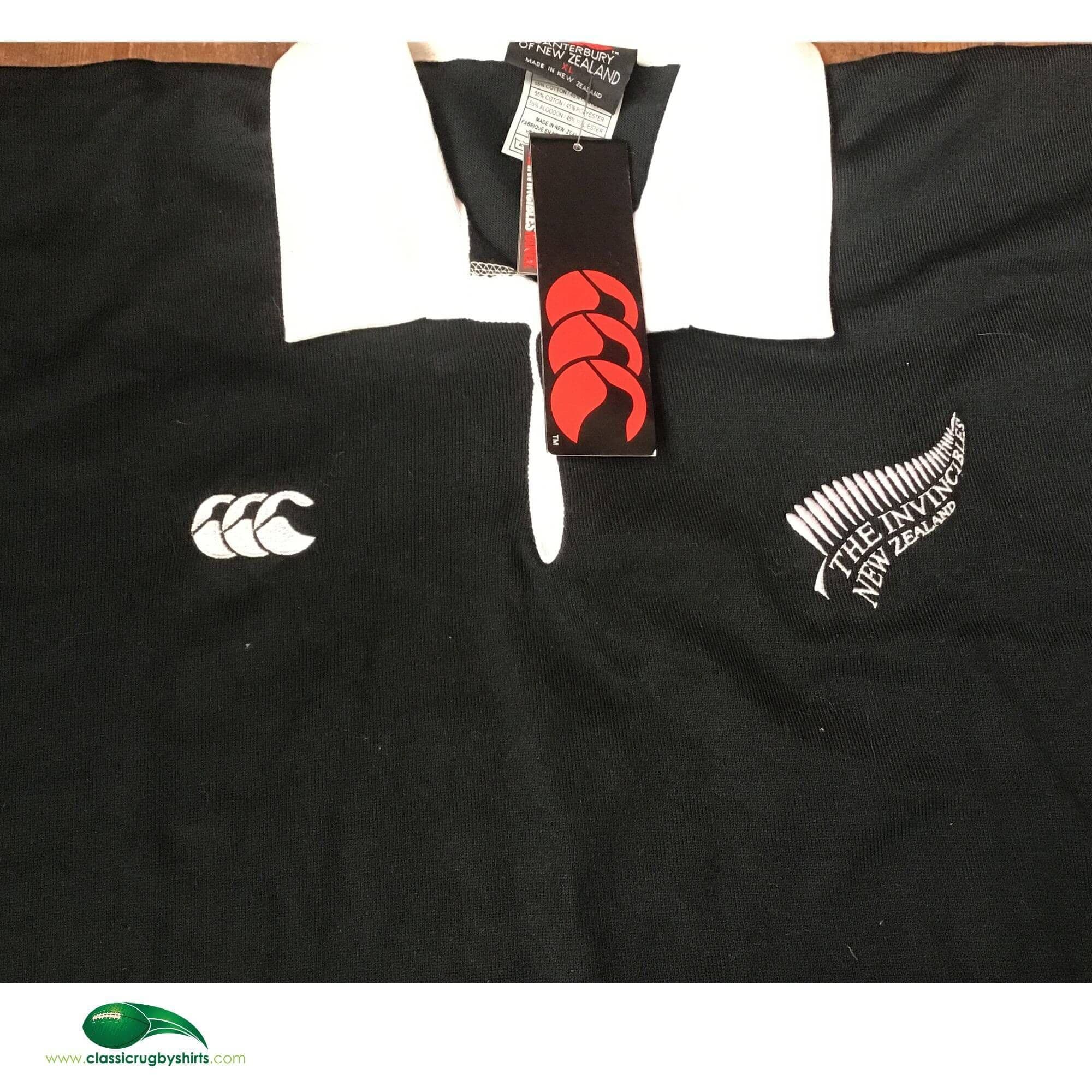 Classic Rugby Shirts | 1998 New Zealand All Blacks Invincibles