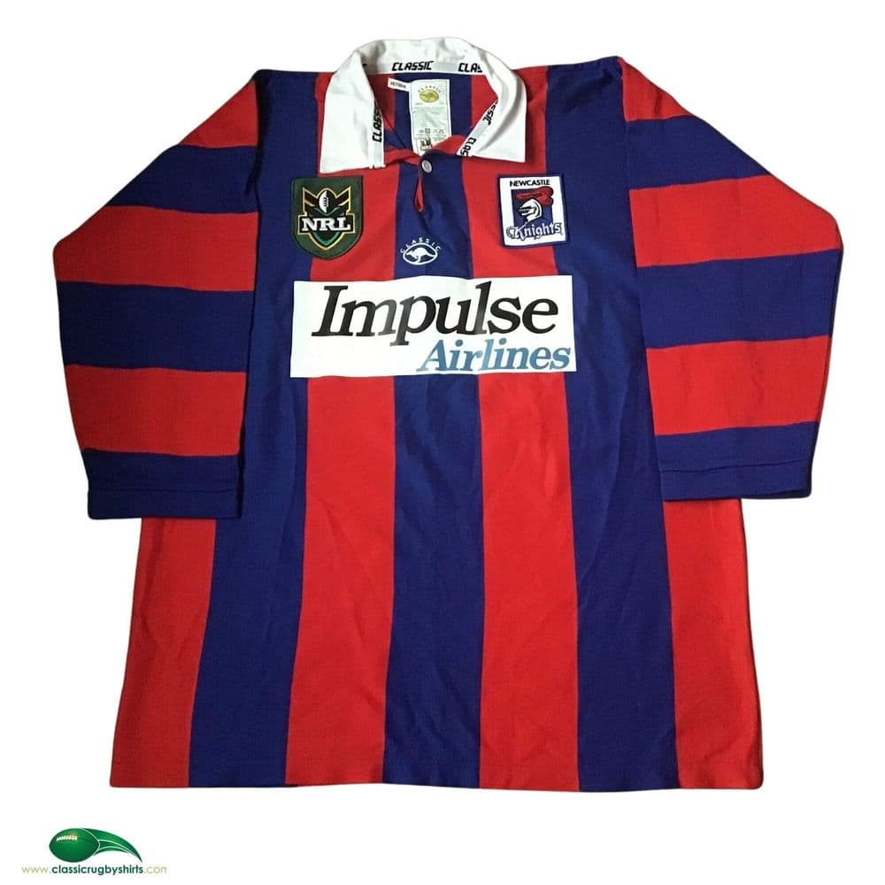 NRL Rugby Shirts | 1998 Newcastle Knights Vintage Old Jerseys
