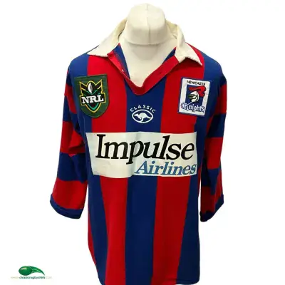 1998 Newcastle Knights Rugby League Shirt Adults XL