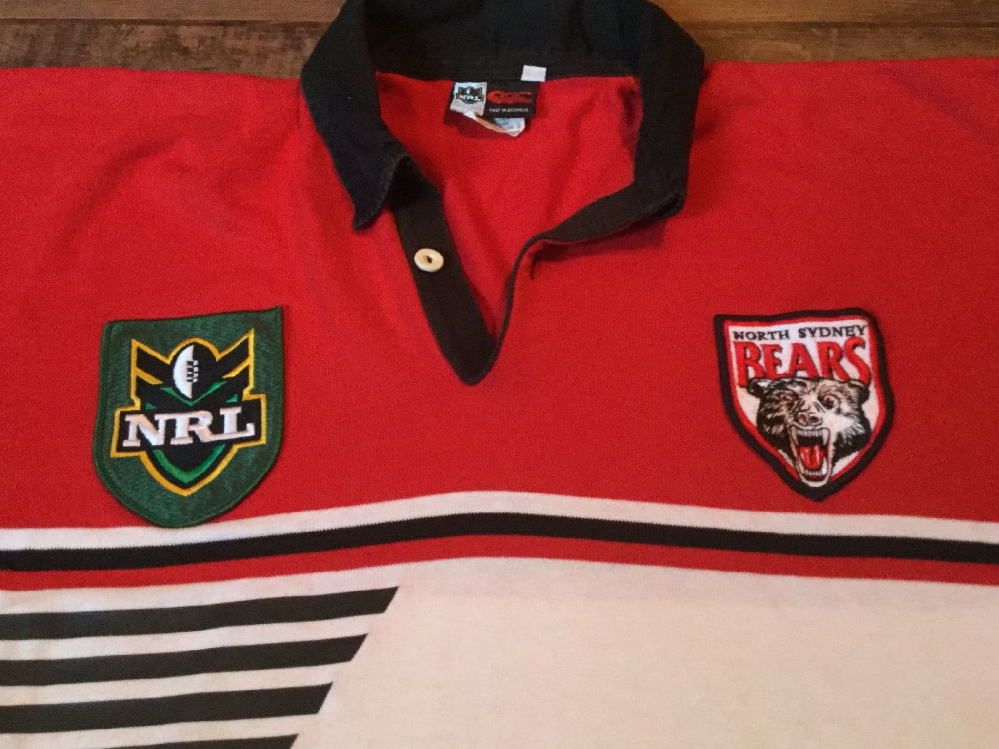 Classic Rugby Shirts | 1998 North Sydney Bears Vintage Old League