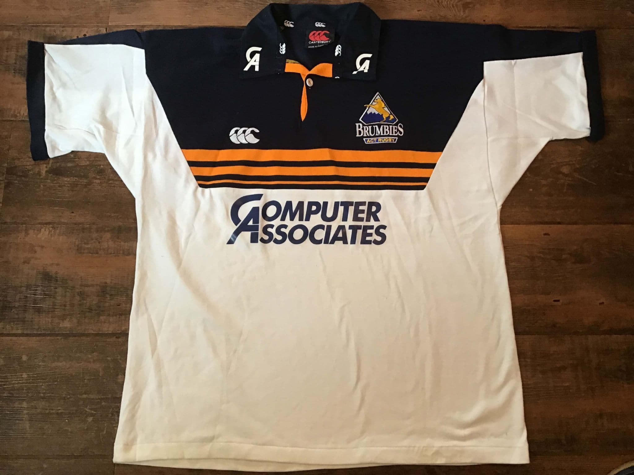 Classic Rugby Shirts | 1999 Brumbies Vintage Old Jerseys