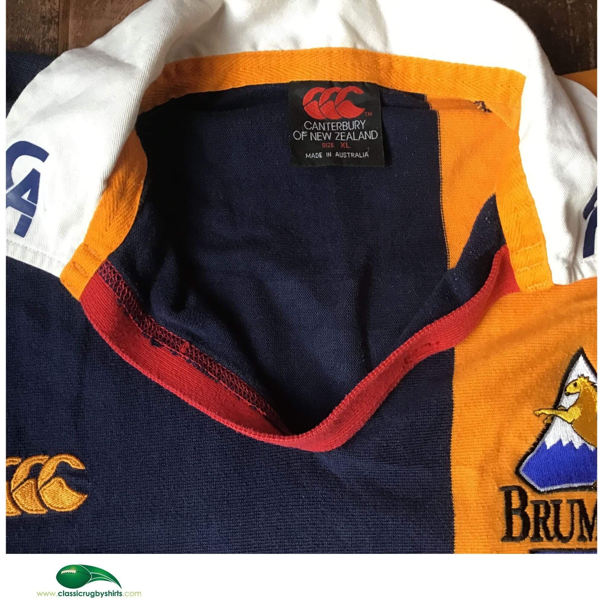 World Rugby Shirts | 2000 Brumbies Vintage Old Jerseys