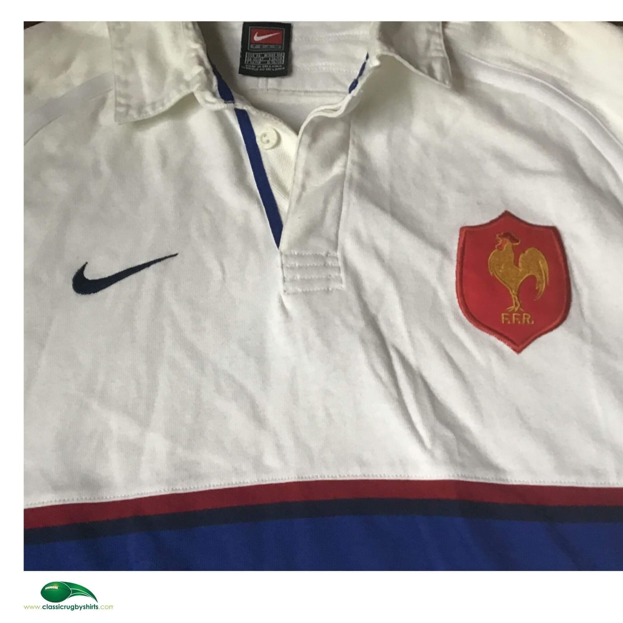 MAILLOT RUGBY SUPPORTER QUINZE De FRANCE Vintage Murrayfield 117016522700