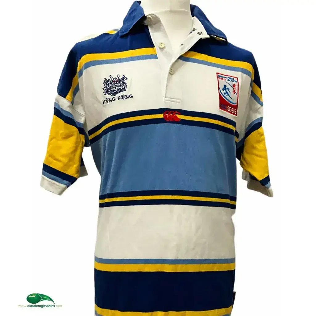 Maillot Vintage De Rugby Hong Kong Sevens Canterbury Taille XL - Occasion En Très Bon état
