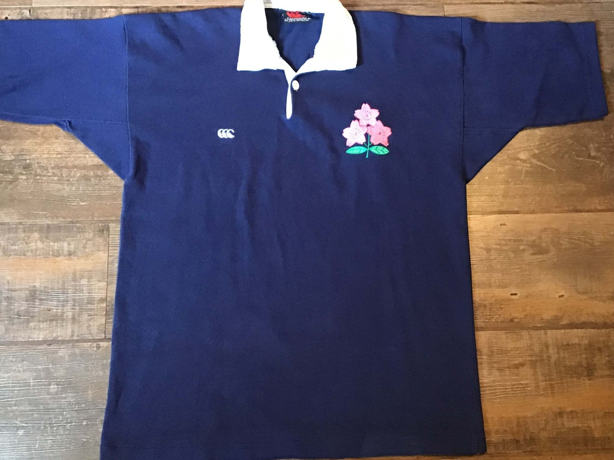 Blue Japan Rugby Merchandise 2015 Japan Away World Cup Rugby Shirt
