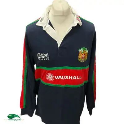 1999 2000 Leicester Tigers Rugby Training Shirt Large