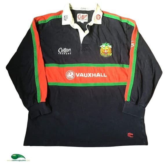 Classic Rugby Shirts | 1999 Leicester Tigers Vintage Retro Old Jersey