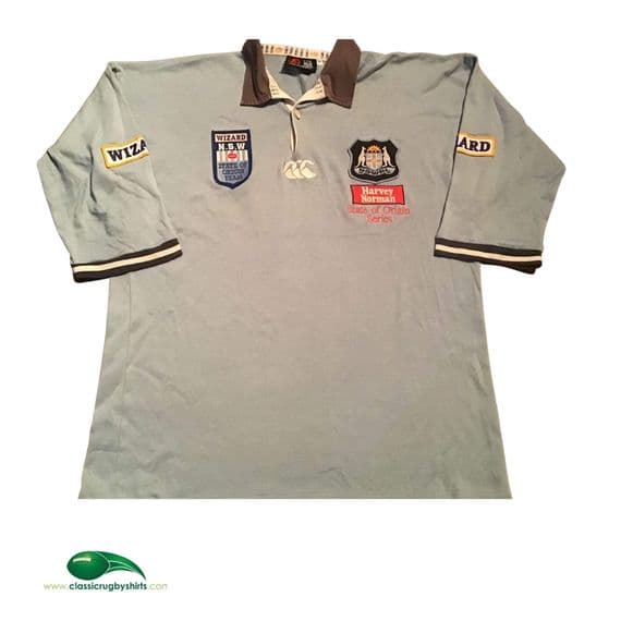 Classic Rugby Shirts | 1999 New South Wales Vintage Old Retro Stash Jerseys