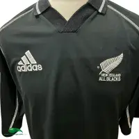 1999/2000 All Blacks Rugby Shirt |  Old Official Adidas Jersey