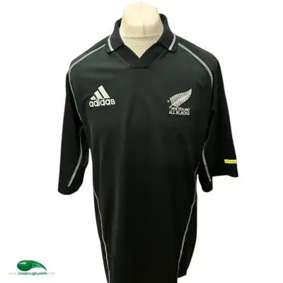 1999 2000 New Zealand Player issue Rugby Polo Shirt Large