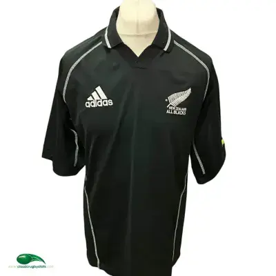 1999 2000 New Zealand Player issue Rugby Polo Shirt Medium