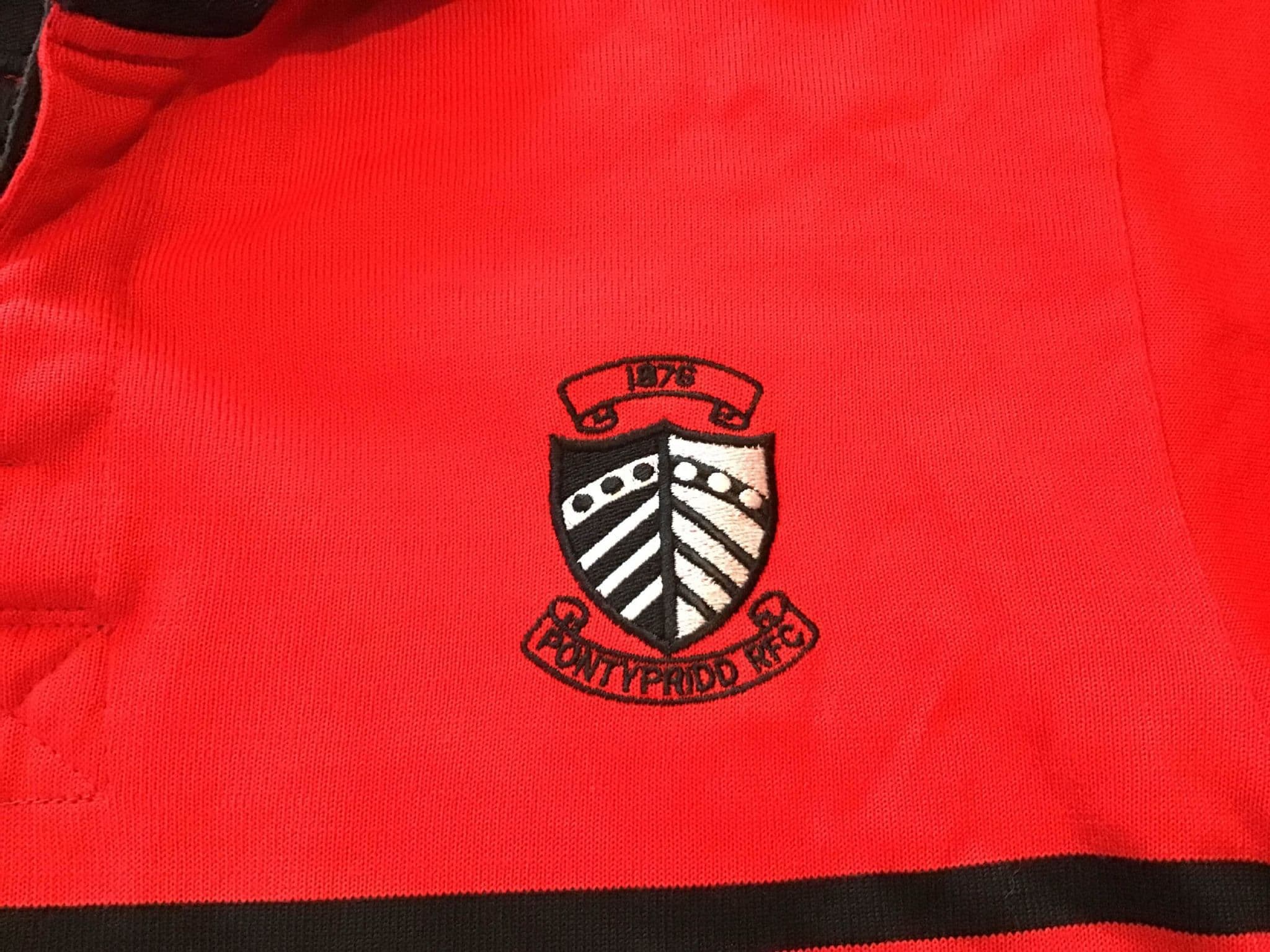Maillot De Rugby Vintage Pontypridd – Canterbury – Années 90 – Taille L – Écosse