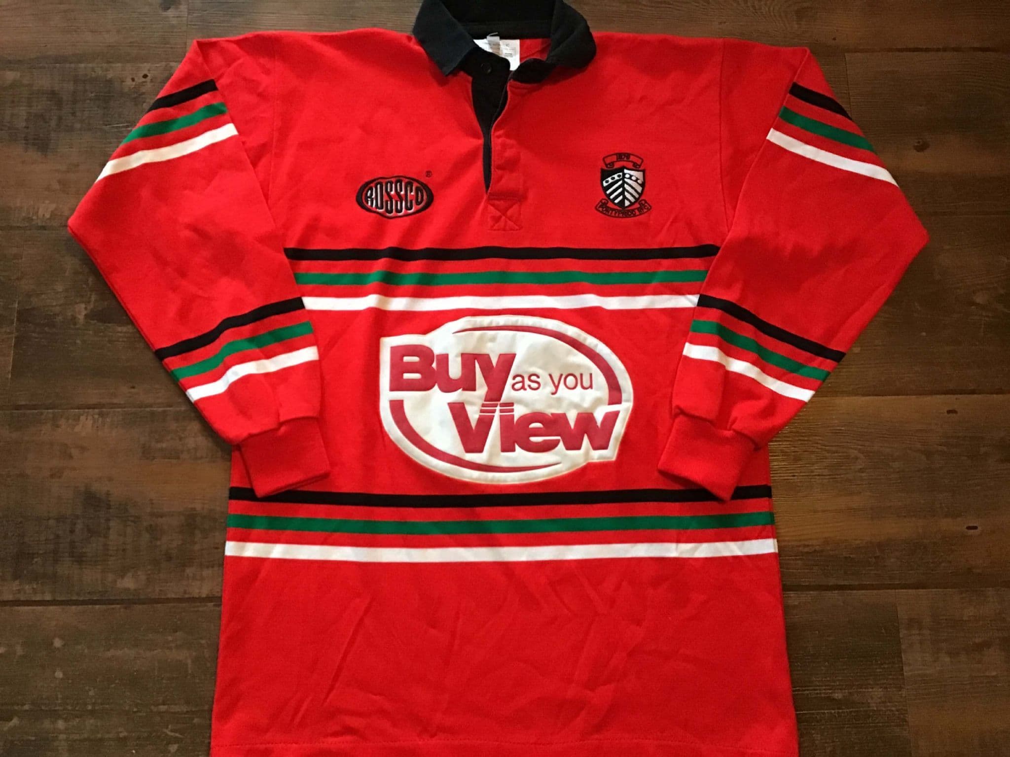 Maillot rugby vintage Basel n°36