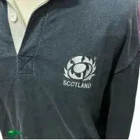 1999/2000 Scotland Rugby Shirt | Old Official Cotton Oxford Jersey
